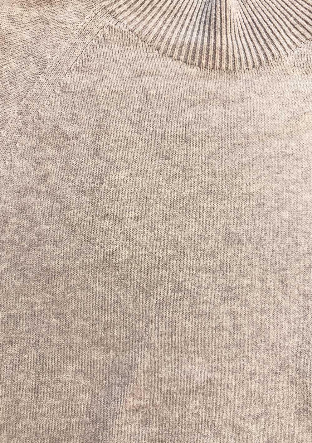♡ Stehkragen Pullover, Kurzarm
