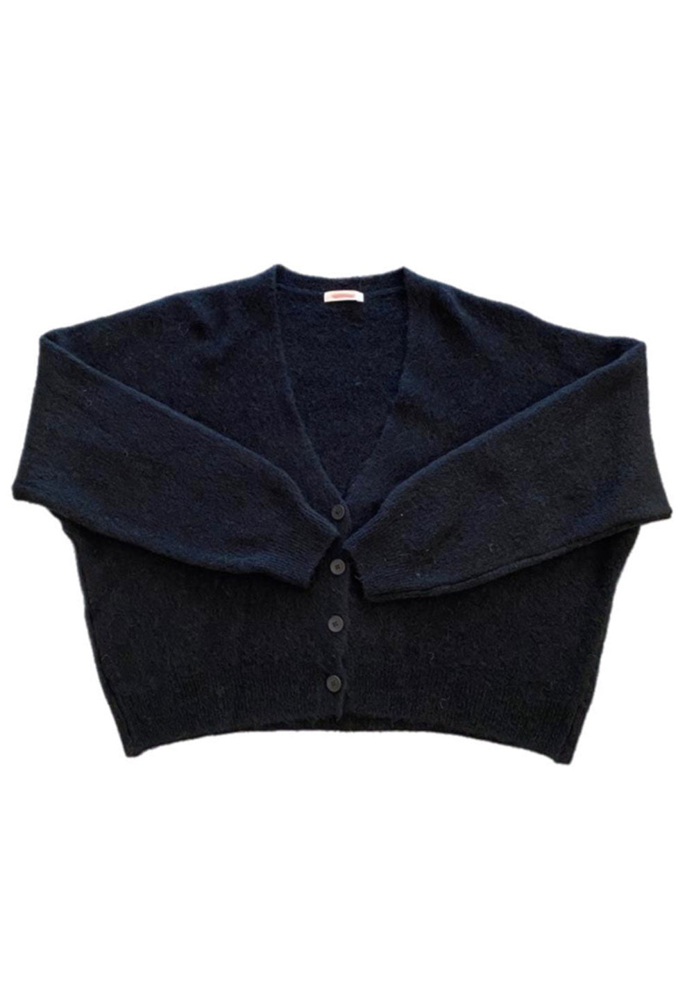 ♡ Lockere Strickjacke mit Knöpfen