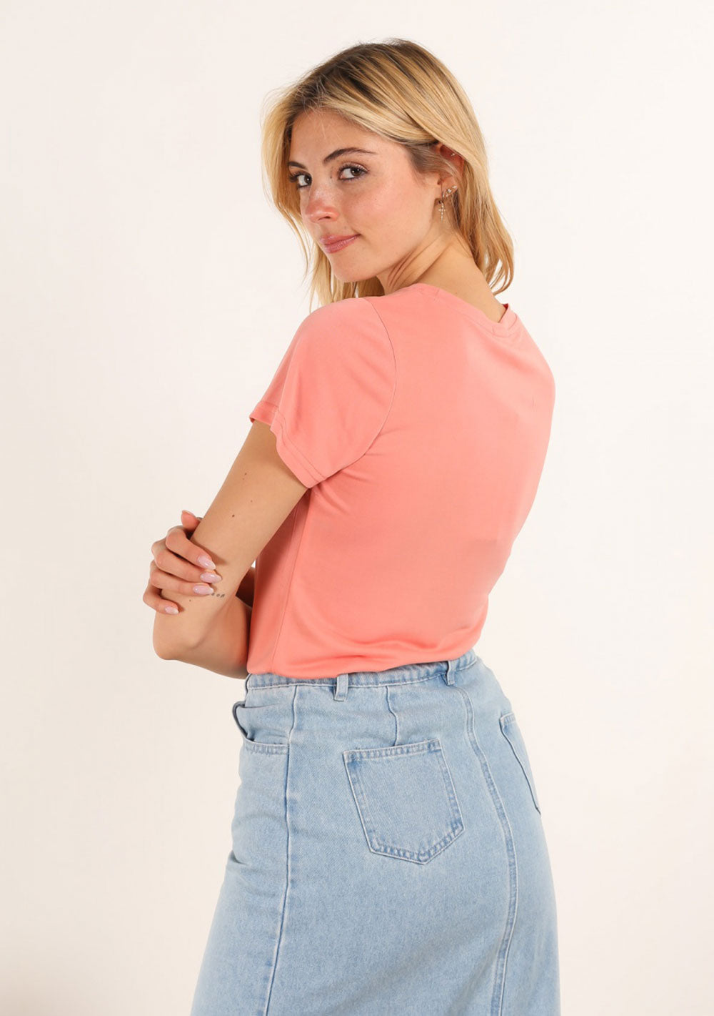 ♡ T-Shirt Unifarbend