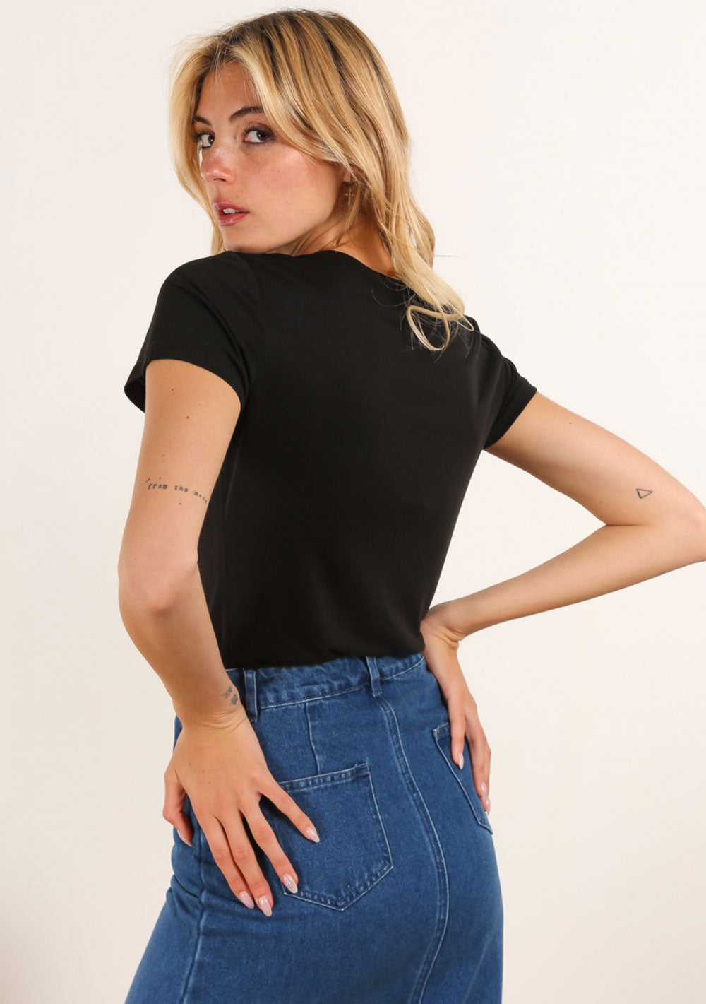 ♡ T-Shirt Unifarbend