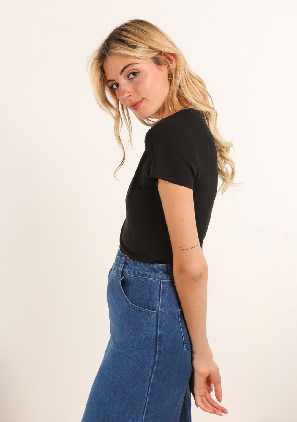 ♡ T-Shirt Unifarbend