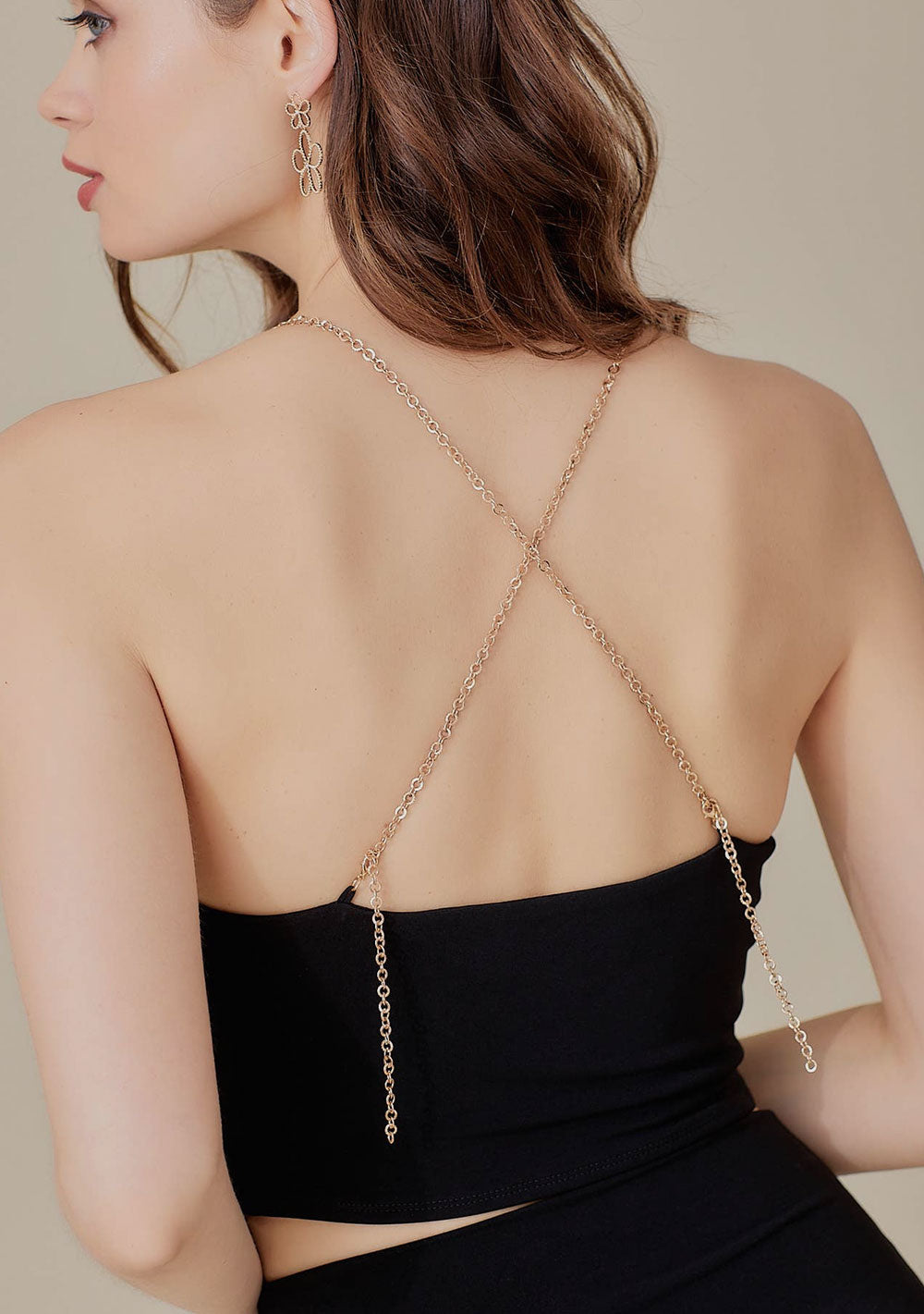 ♡ Top mit Kettenriemchen