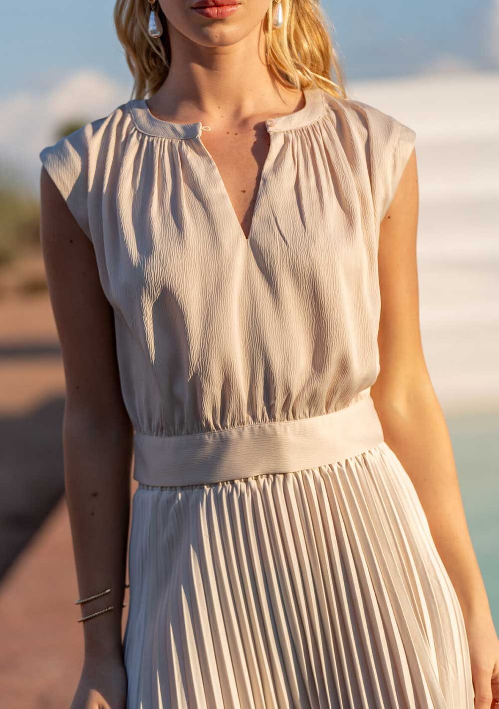 ♡ Glänzendes Crop-Top