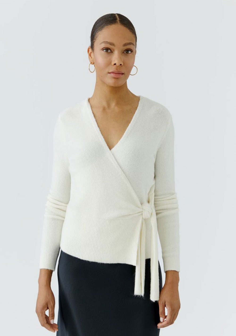 ♡ Wickelstrickjacke