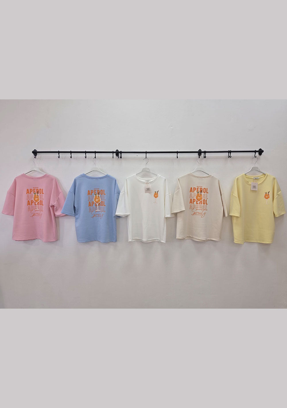 ♡ Oversize T-Shirt, halber Arm mit versch. Sprüchen