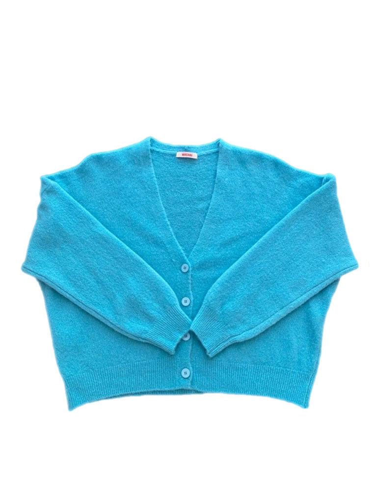 ♡ Lockere Strickjacke mit Knöpfen