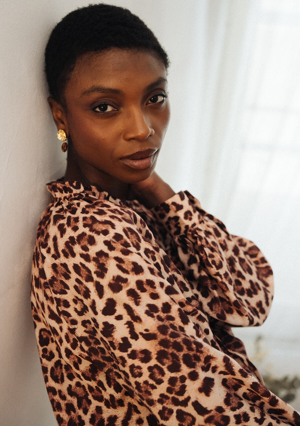 ♡ Bluse mit Leoprint