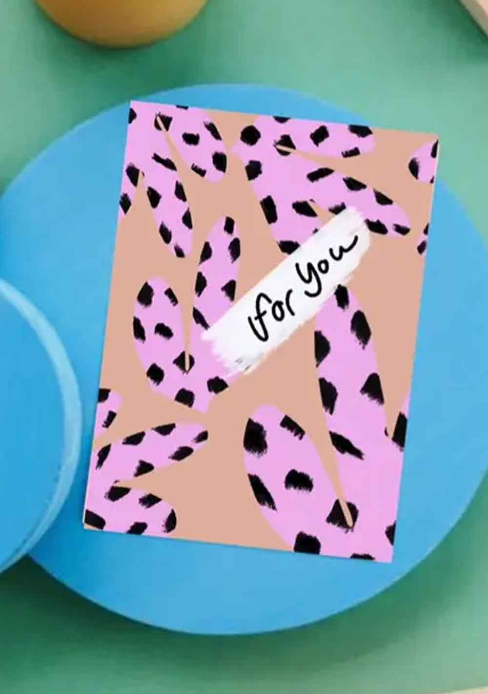 ♡ Postkarte "for you"