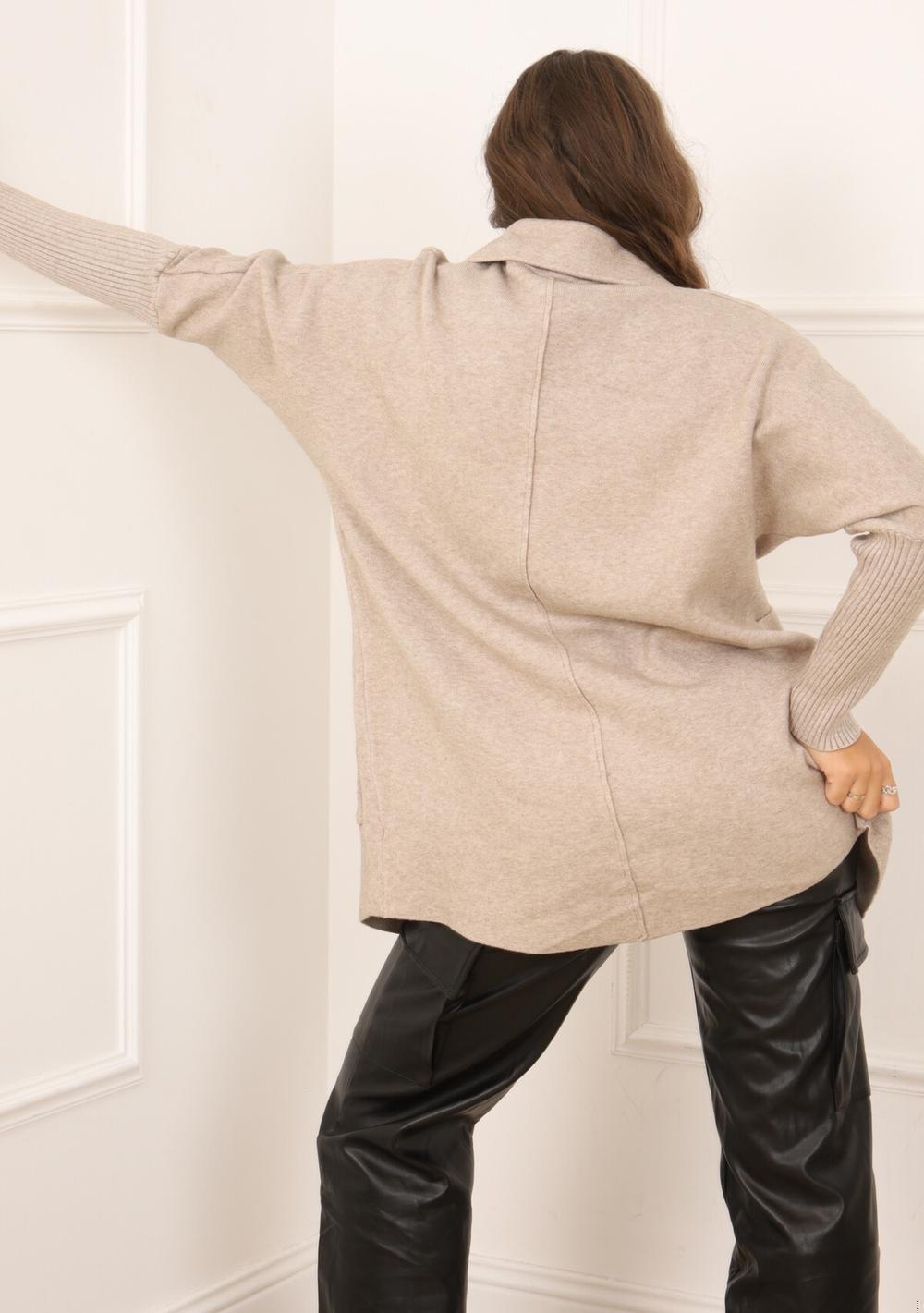 ♡ Oversize Strickjacke