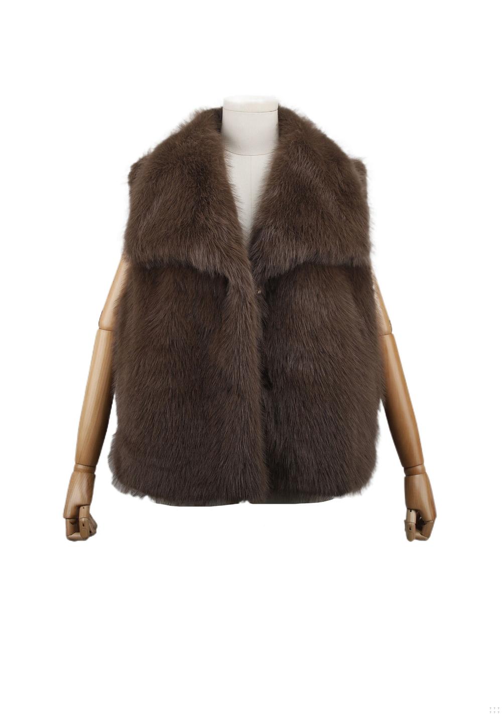 ♡ Weste aus Kunstfell