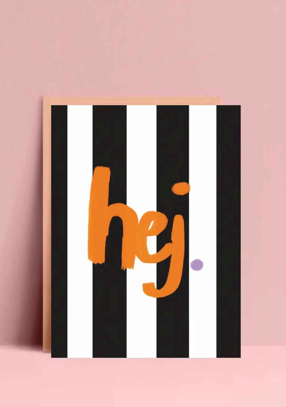 ♡ Postkarte "hej"
