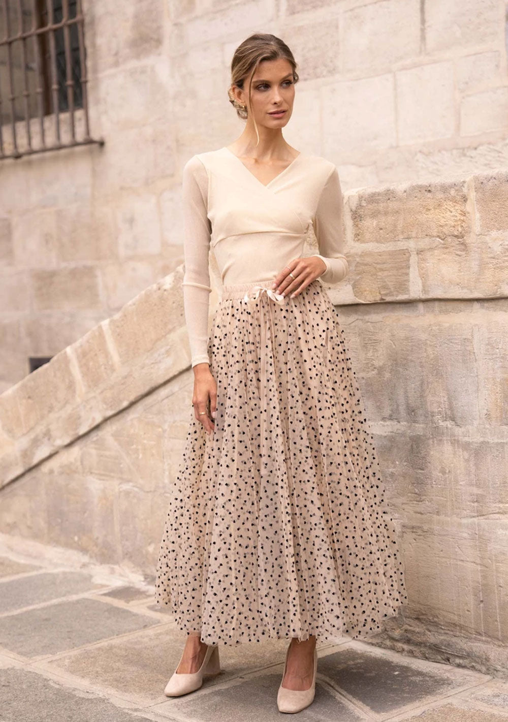 ♡ Tüllrock mit Herzen