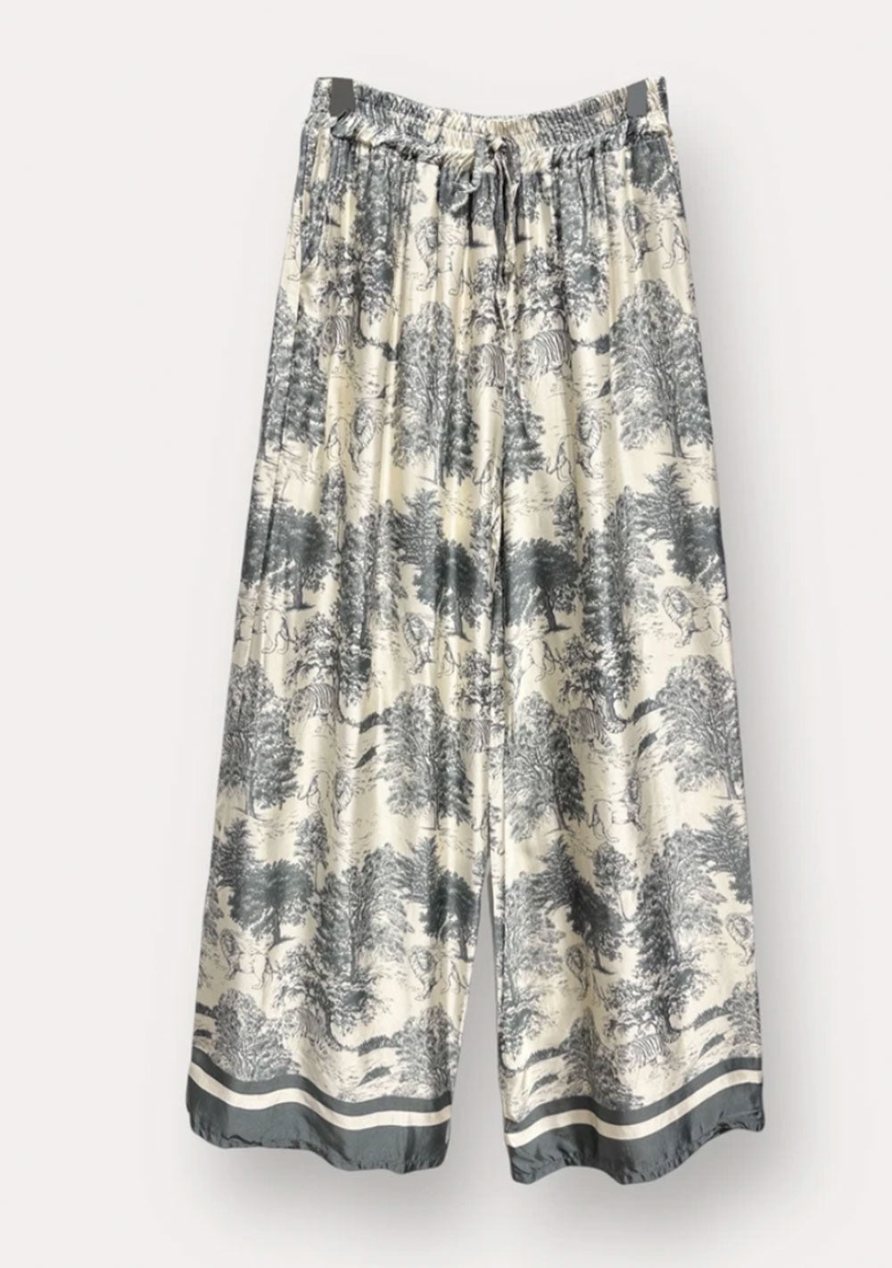 ♡ Hose mit Toile de Jouy Print