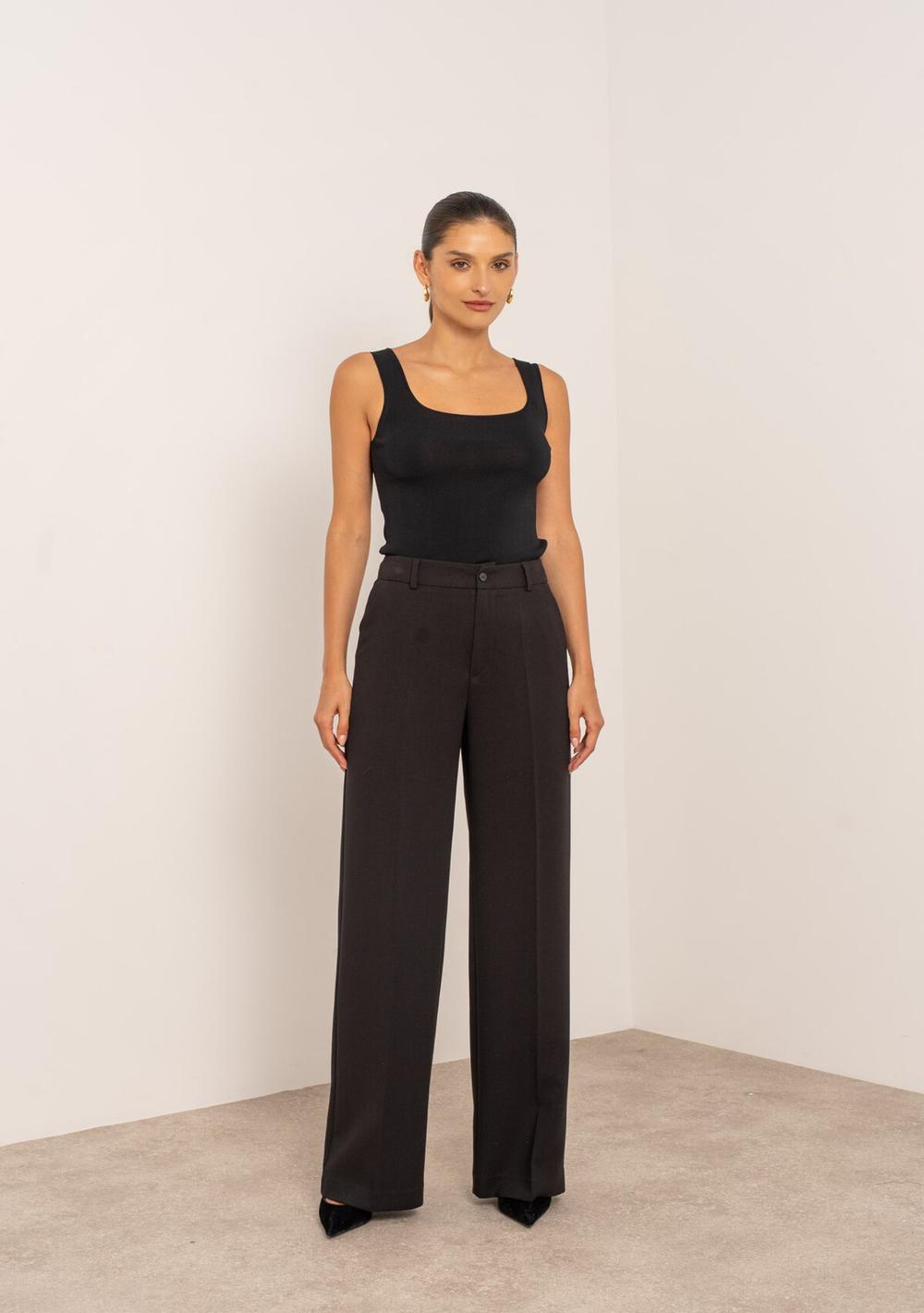 ♡ Gerade Hose mit Bügelfalte