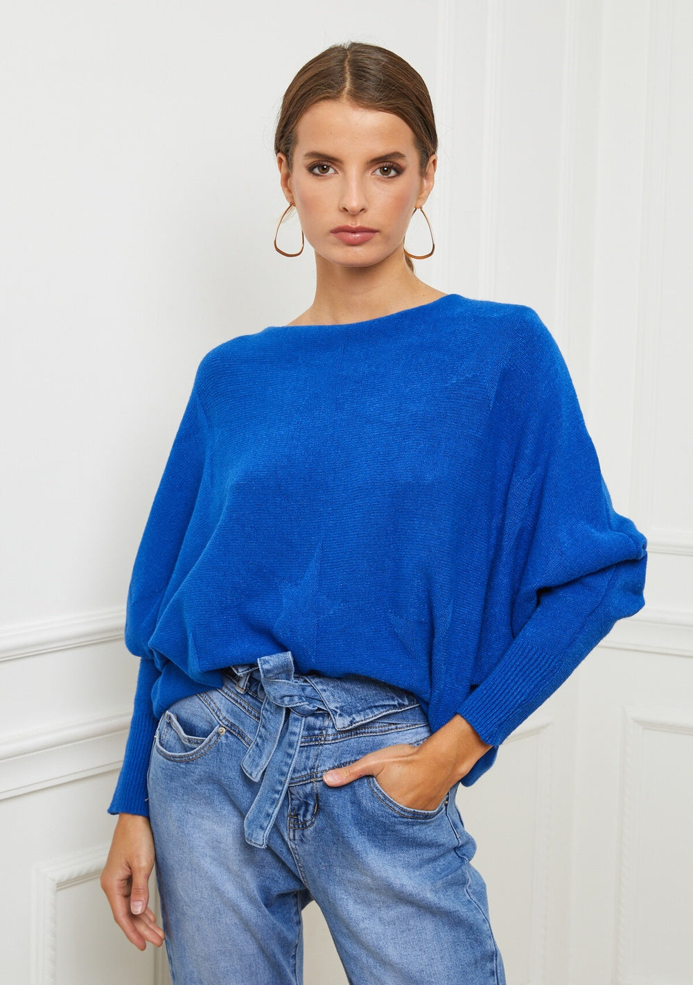 ♡ Kaschmirpullover mit Flügelarm