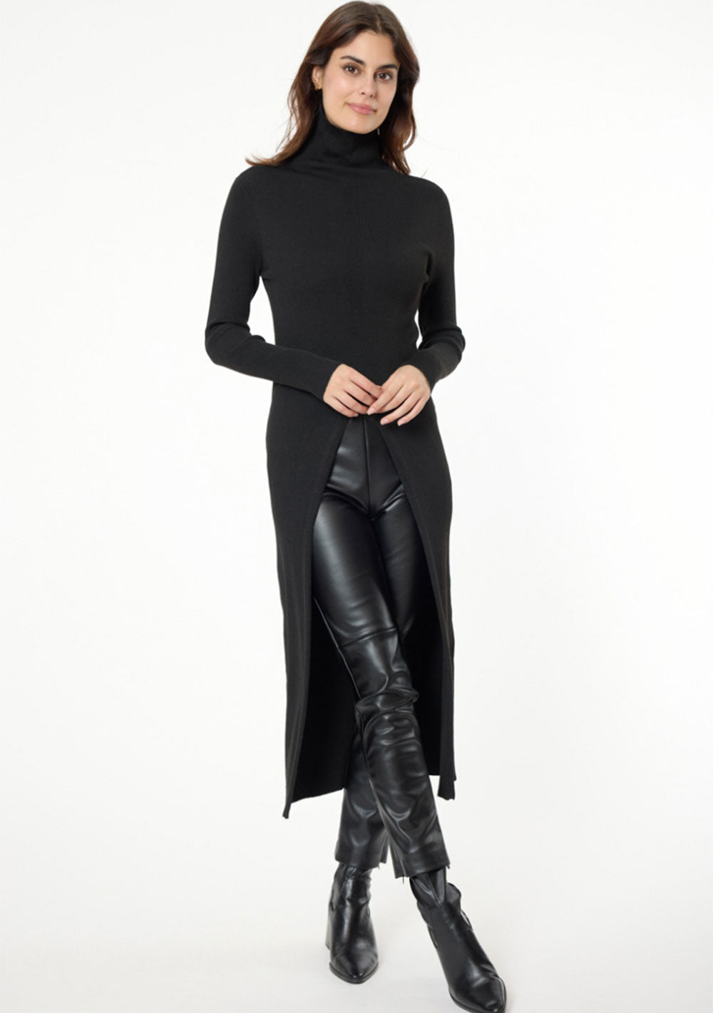 ♡ Pulloverkleid mit Schlitz