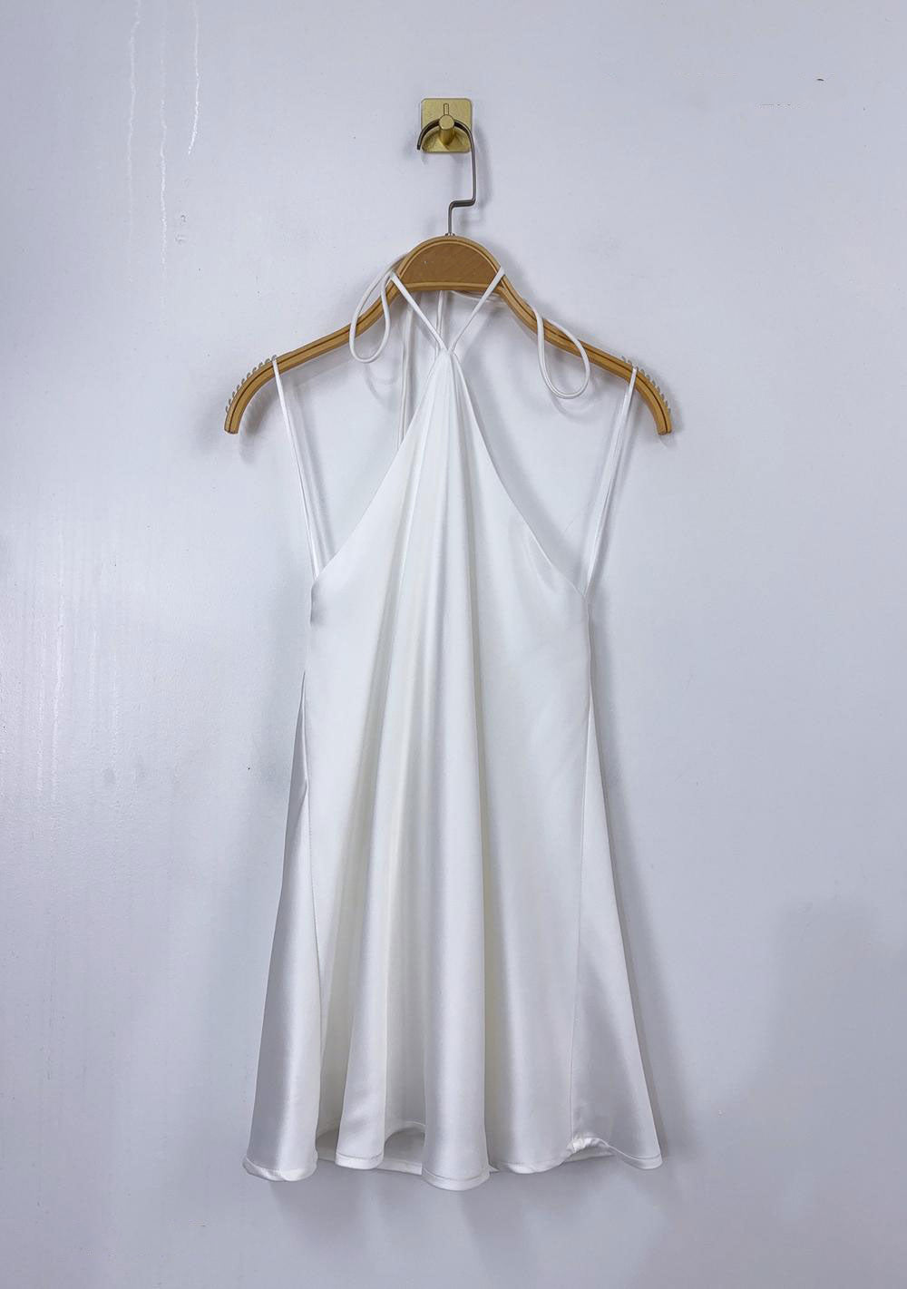 ♡ Neckholder Satin-Top