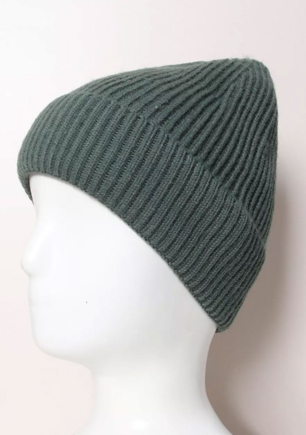 ♡ Strick-Beanie mit Aufschlag