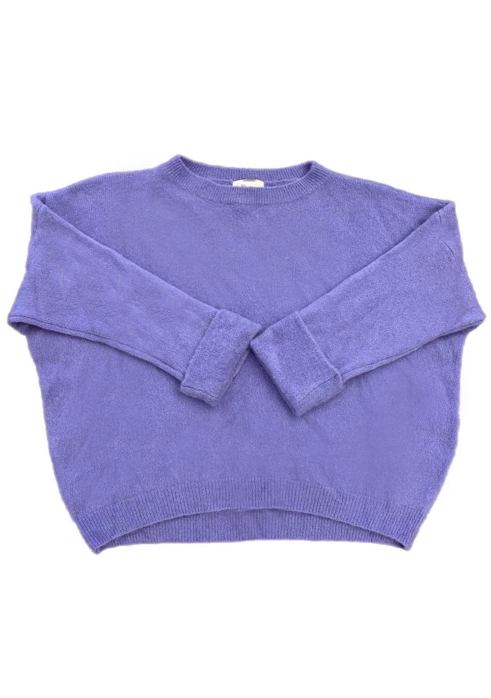 ♡ Strickpullover mit Krempelarm