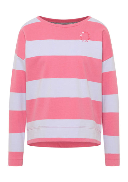 ♡ Sweatshirt, Gestreift, Elbsand