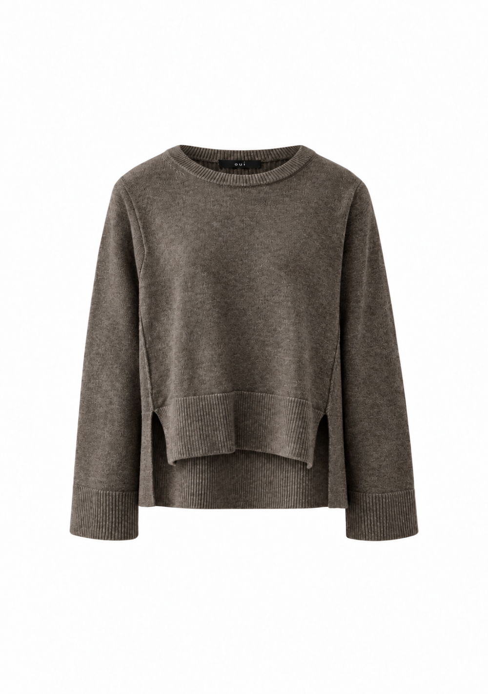 ♡ Pullover mit Seitenschlitz