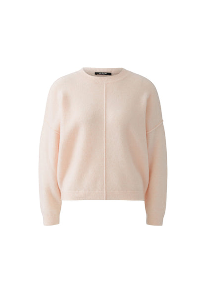 ♡ Weicher Pullover mit trendiger Ziernaht