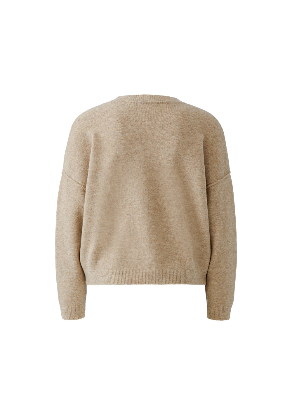 ♡ Pullover mit Ziernaht, Rundhals, Oui