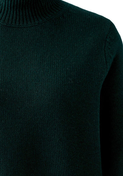 ♡ Halbarm-Pullover mit Stehkragen