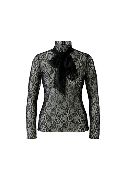 ♡ Transparente Spitzen-Bluse