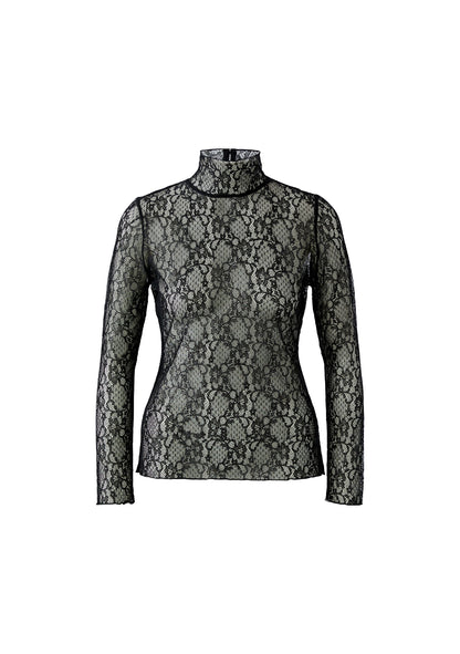 ♡ Transparente Spitzen-Bluse