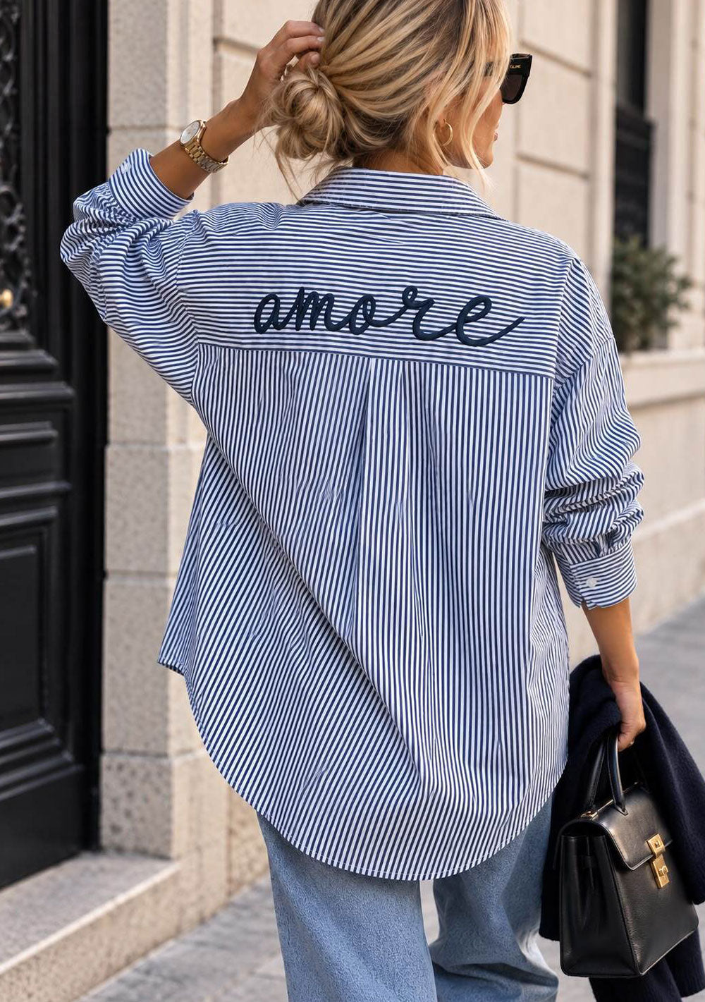 ♡ Streifenbluse „Amore“