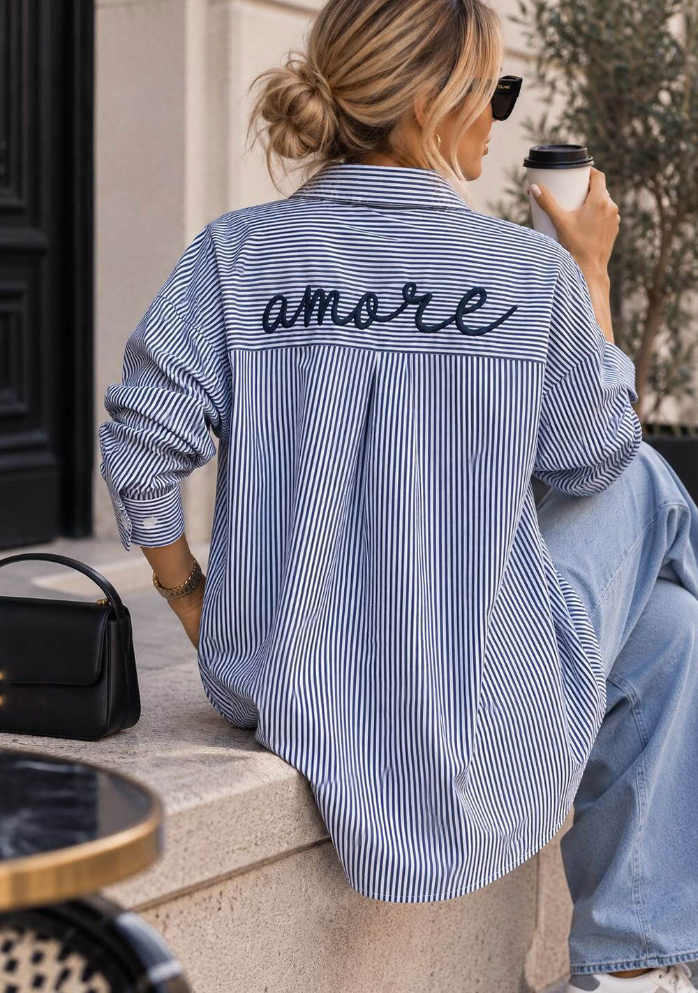 ♡ Streifenbluse „Amore“