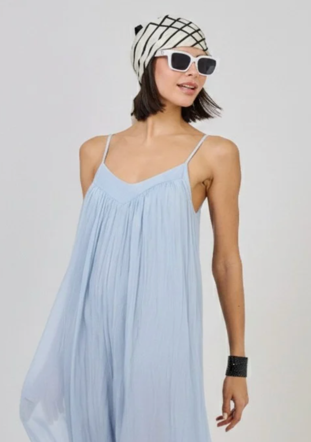 ♡ Jumpsuit aus Seidenmix