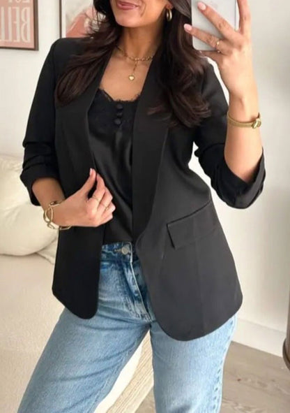 ♡ Blazer mit geschopptem Arm