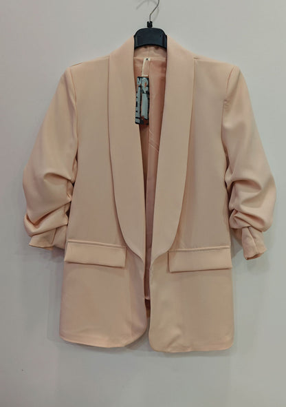 ♡ Offener Blazer mit geschopptem Arm