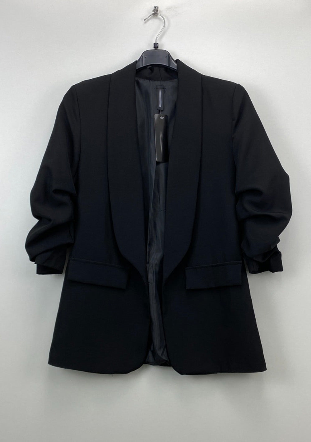 ♡ Offener Blazer mit geschopptem Arm