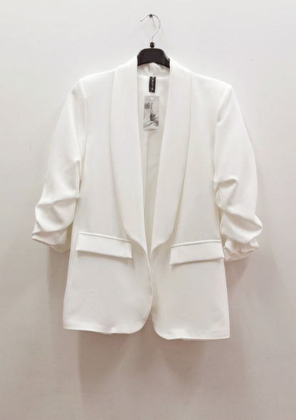 ♡ Offener Blazer mit geschopptem Arm