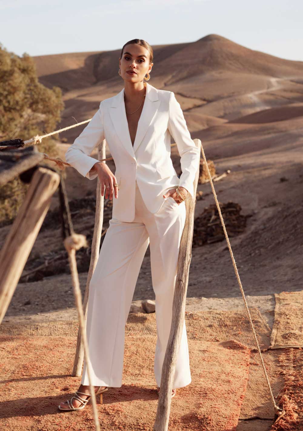 ♡ Taillierter Einknöpfiger Blazer