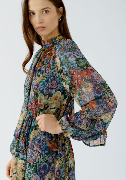 ♡ Maxikleid mit Blumenprint
