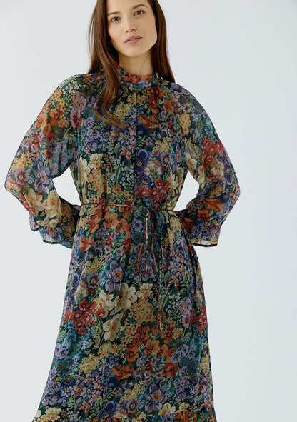 ♡ Maxikleid mit Blumenprint