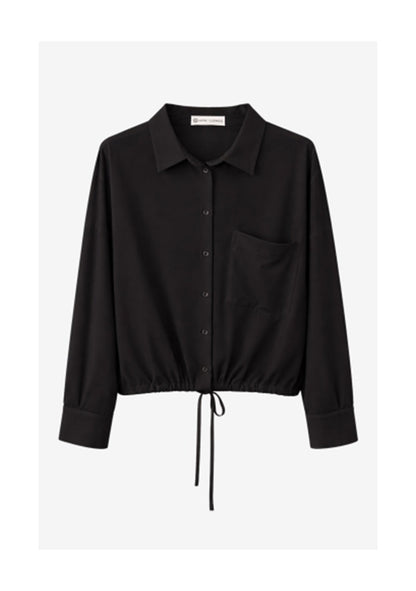 ♡ Bluse aus Technical Jersey