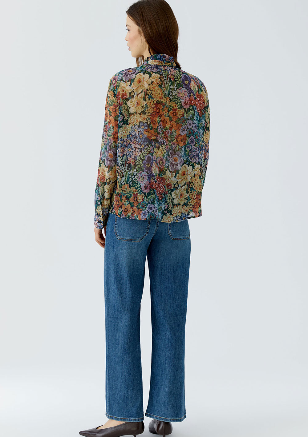 ♡ Bluse mit Blumenprint