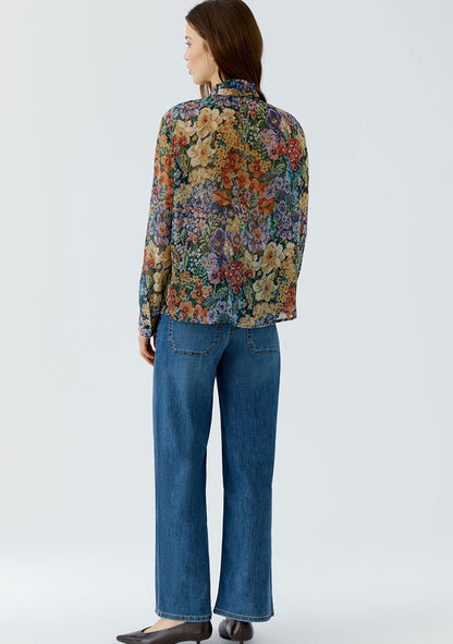 ♡ Bluse mit Blumenprint