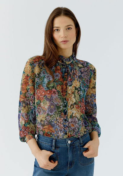 ♡ Bluse mit Blumenprint