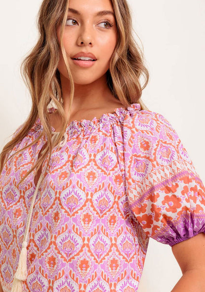 ♡ Bluse mit Kordel