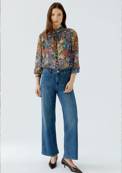 ♡ Bluse mit Blumenprint
