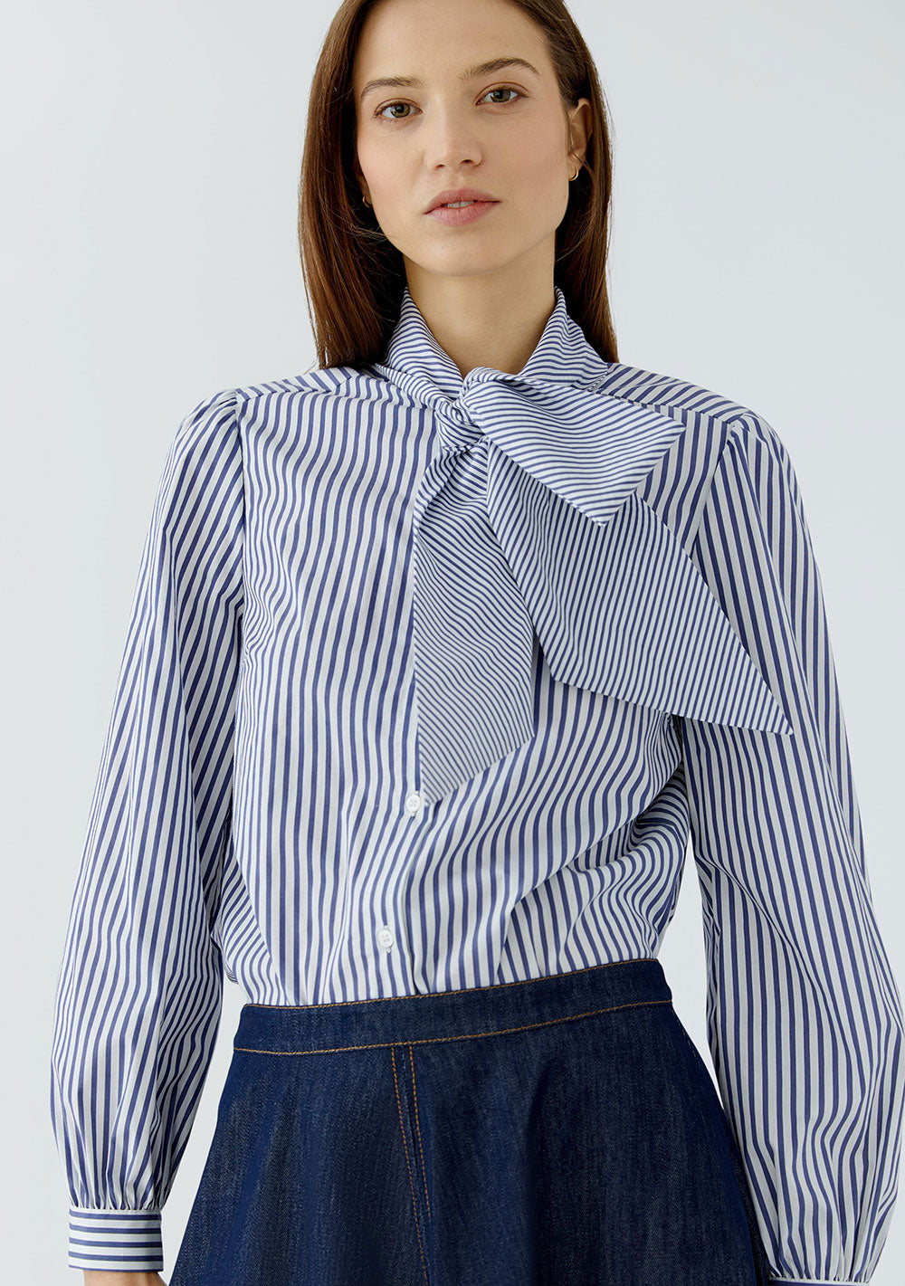 ♡ Bluse mit Streifen