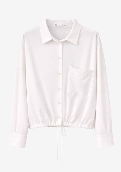 ♡ Bluse aus Technical Jersey