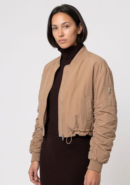 ♡ Bomberjacke mit farbigen Innenfutter
