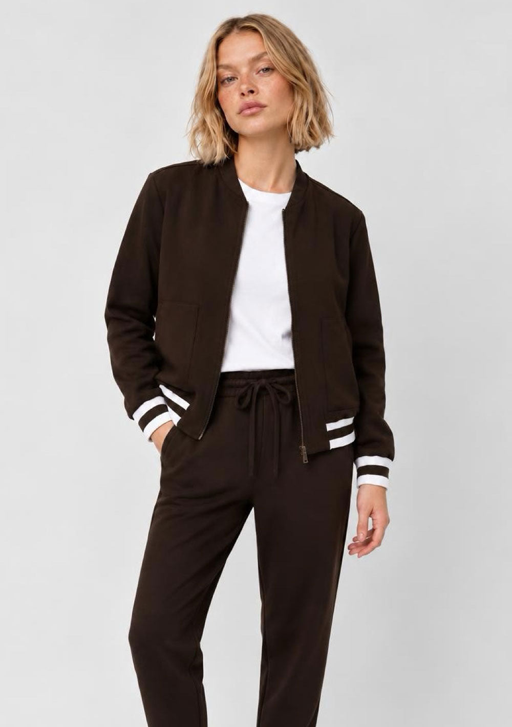 ♡ Stretch Blouson mit Streifen